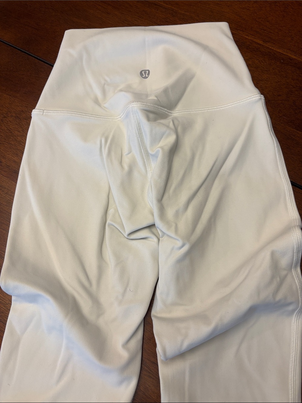 lululemon athletica Kids White High-Rise Leggings